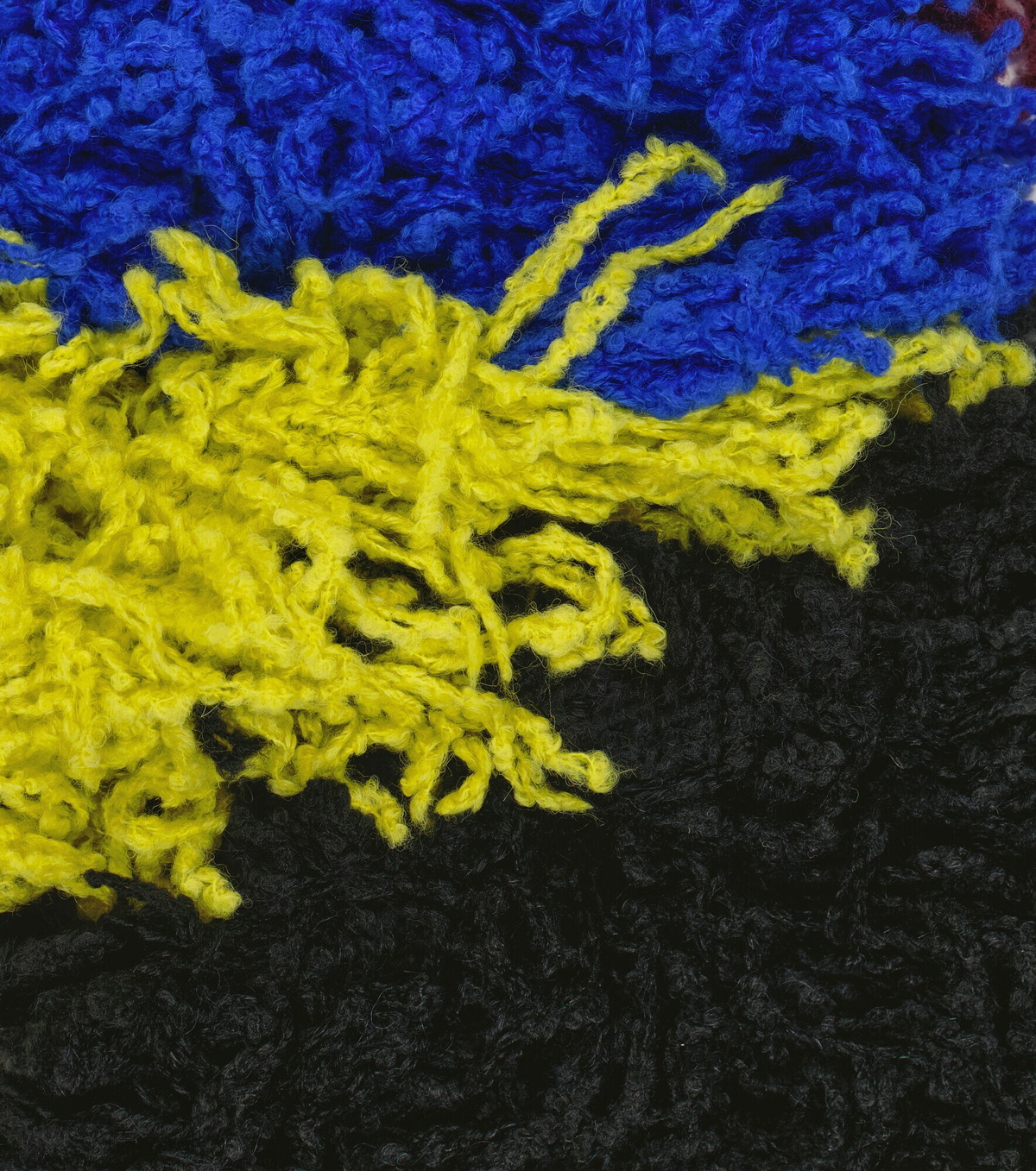 The Attico - Textured wool-blend scarf