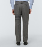 Thom Browne - 4-Bar wool and cashmere pants