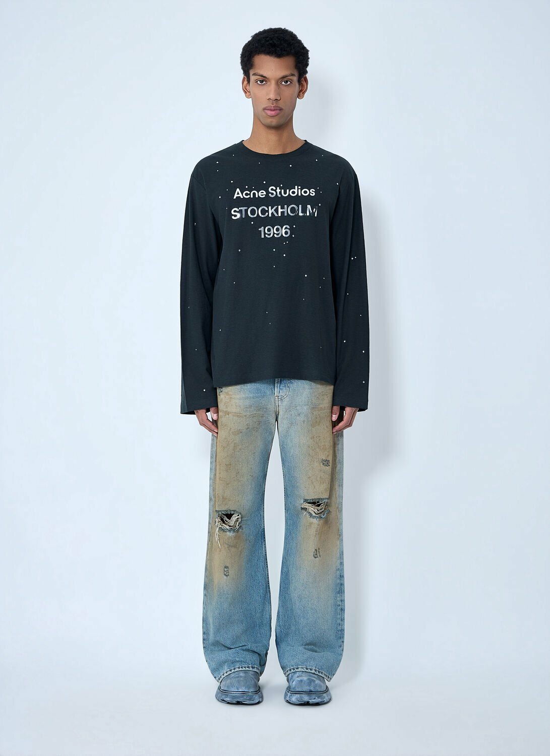 Acne Studios Logo Motif T-Shirt