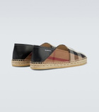 Burberry - House Check canvas espadrilles