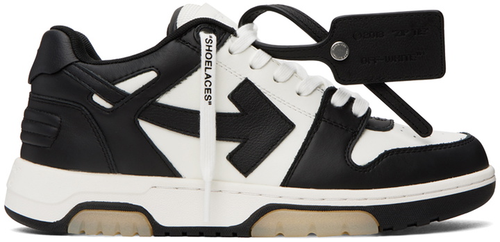 Photo: Off-White Black 'Out Of Office' Sneakers