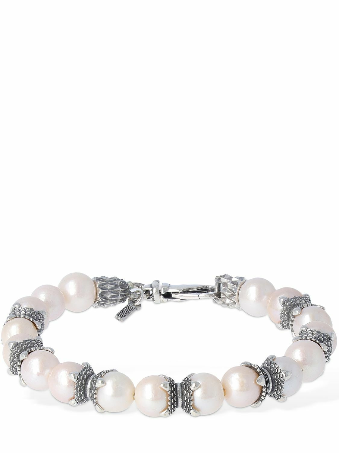 Photo: EMANUELE BICOCCHI - Pearl Chain Bracelet