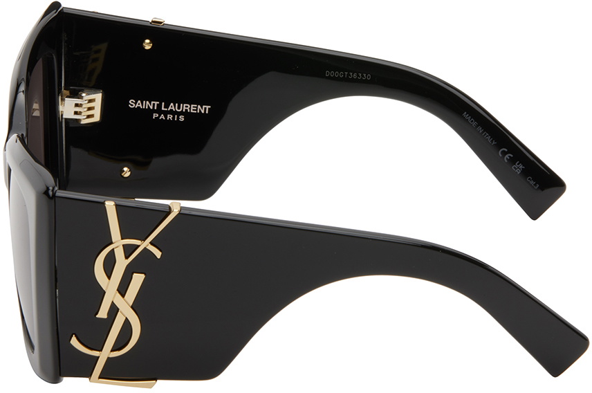 Saint Laurent Black SL M119 Blaze Sunglasses Saint Laurent