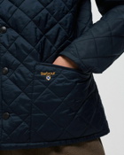 Barbour Barbour Crested Her Quilt Blue - Mens - Coats