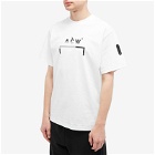 A-COLD-WALL* Men's Strata Bracket T-Shirt in White