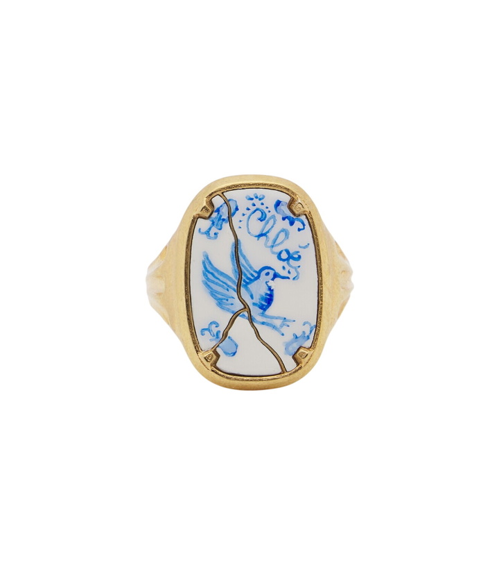 Photo: Chloé Oversized enamel ring