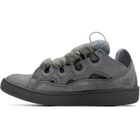 Lanvin Gray Monocolor Curb Sneakers