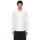 Jil Sander Off-White Camp Collar Shirt