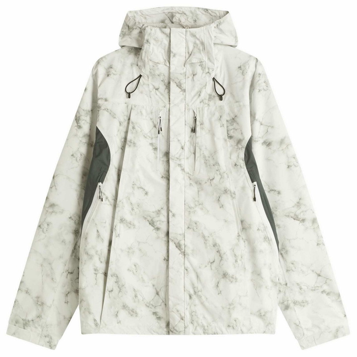 Photo: Uniform Experiment Men's Marble Mountain Parka Jacket in White