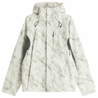 Uniform Experiment Men's Marble Mountain Parka Jacket in White