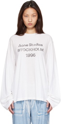Acne Studios Off-White Sprayed 1996 Logo T-shirt