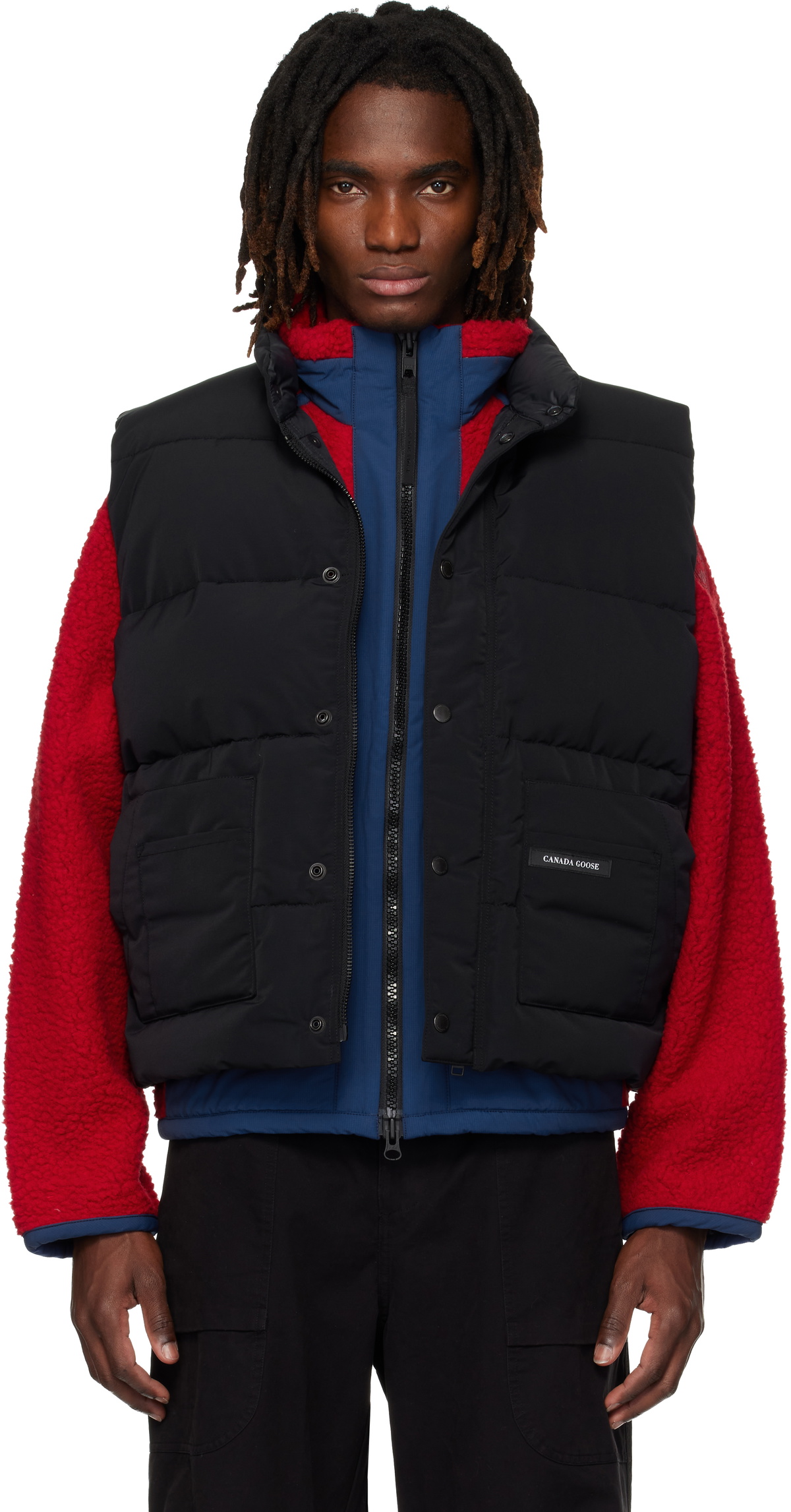 Canada Goose Black Ledger Down Vest