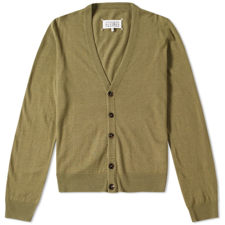 Photo: Maison Margiela 14 Elbow Patch Cardigan