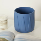 The Conran Shop Triangle Plant Pot in Blue