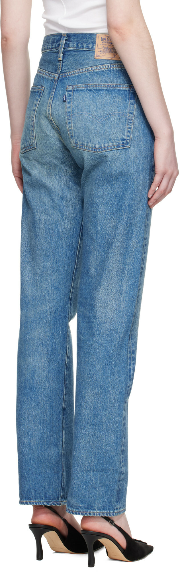 Levi's Blue '70s 501 Jeans
