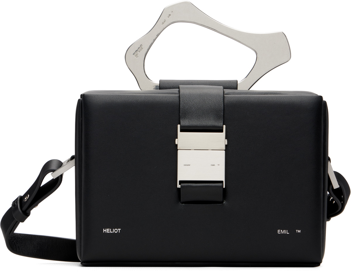 HELIOT EMIL Black Stem Bag Heliot Emil