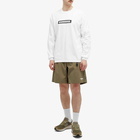 Neighborhood Men's 2 Long Sleeve Box Logo T-Shirt in White