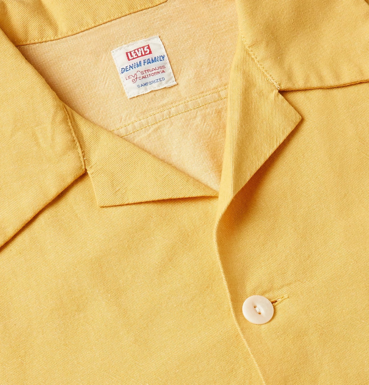 Levi's Vintage Clothing Pocket T-Shirt Yellow Stripe - Made in