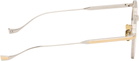 Cutler and Gross Silver & Gold Lennox 1428 Round Optical Glasses
