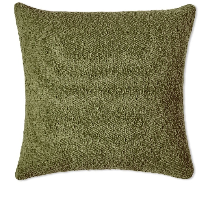 Photo: HOMMEY Essential Boucle Cushion in Olive