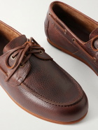 Sebago - Owen Full-Grain Leather Boat Shoes - Brown