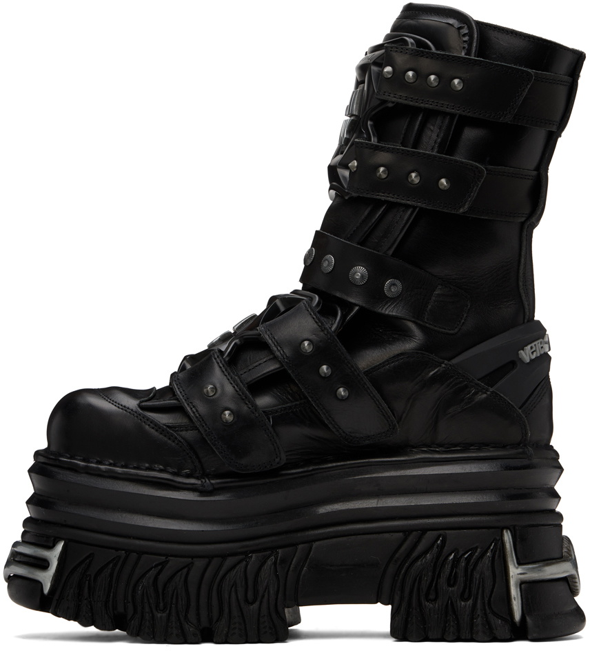 VETEMENTS Black New Rock Edition Gamer Boots