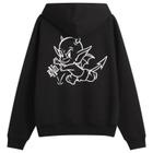 END. Gargoyle Chaser Zip Hoodie in Black