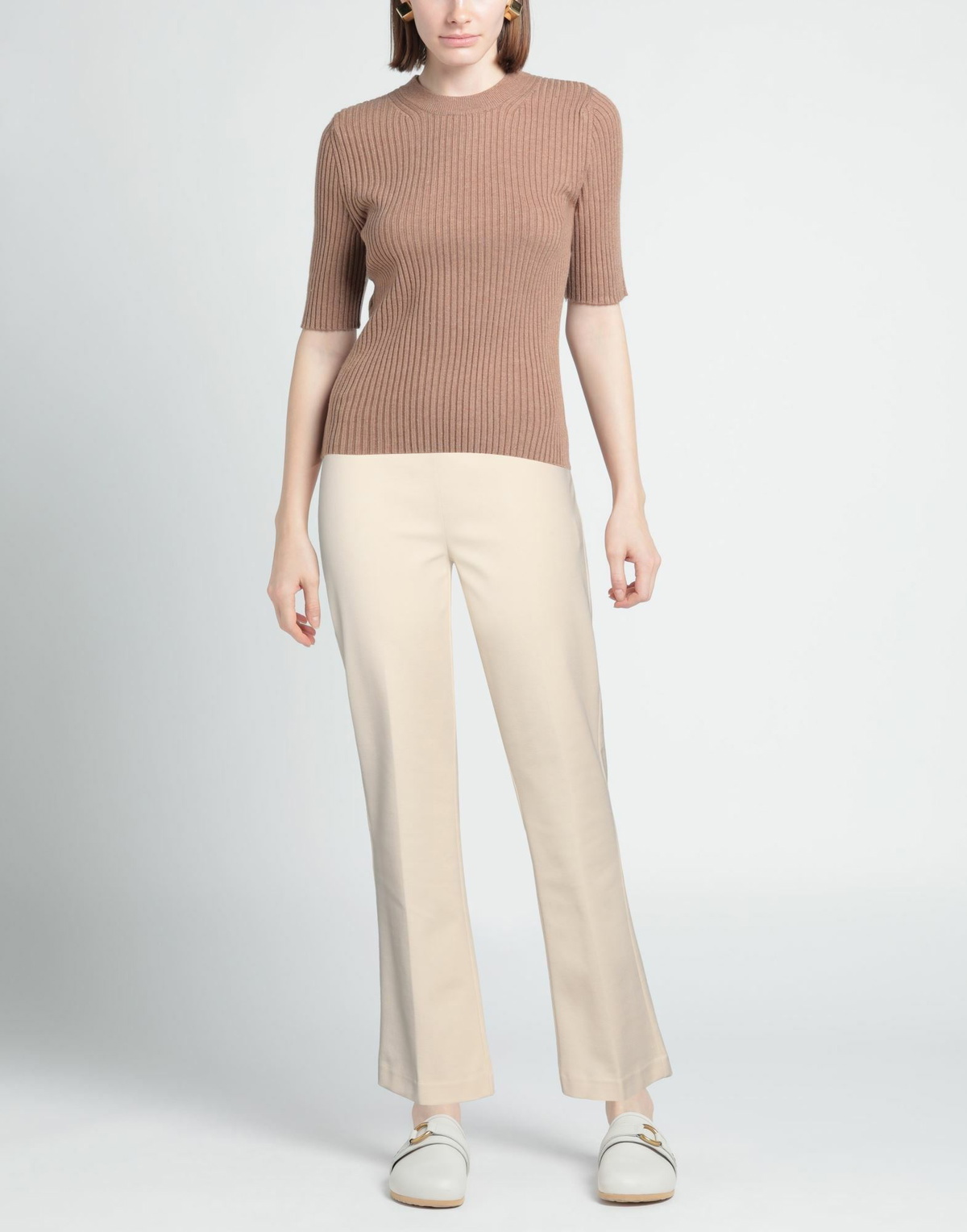Jucca Womens Pants Cream