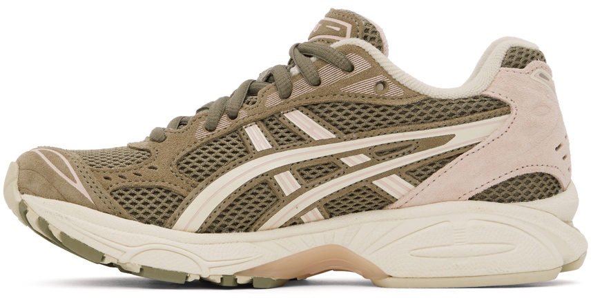 Asics Taupe & Pink GEL-KAYANO 14 Sneakers ASICS