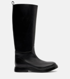 Proenza Schouler Bank leather knee-high boots