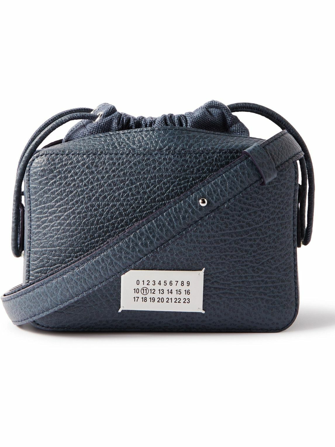ハンドバッグ MAISON MARGIELA 5ac bag in grain leather and canvas MAISON MARGIELA 5AC canvas and pebbled-leather shoulder bag