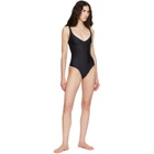 SKIMS Black SKIMS Body Unlined Plunge Thong Bodysuit