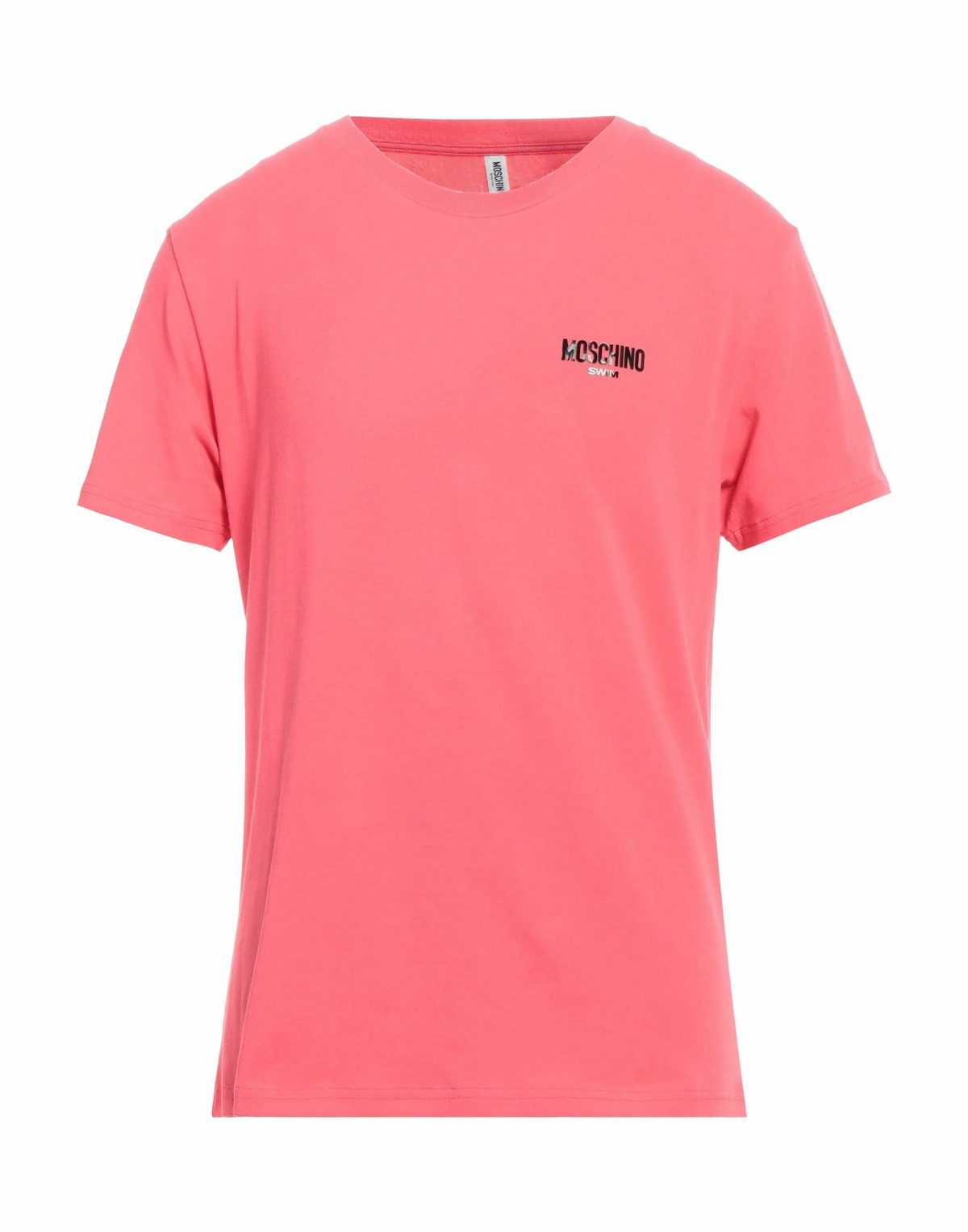 Moschino Swim Mens T-shirt Coral
