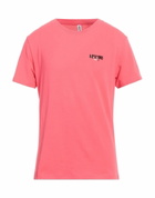 Moschino Swim Mens T-shirt Coral