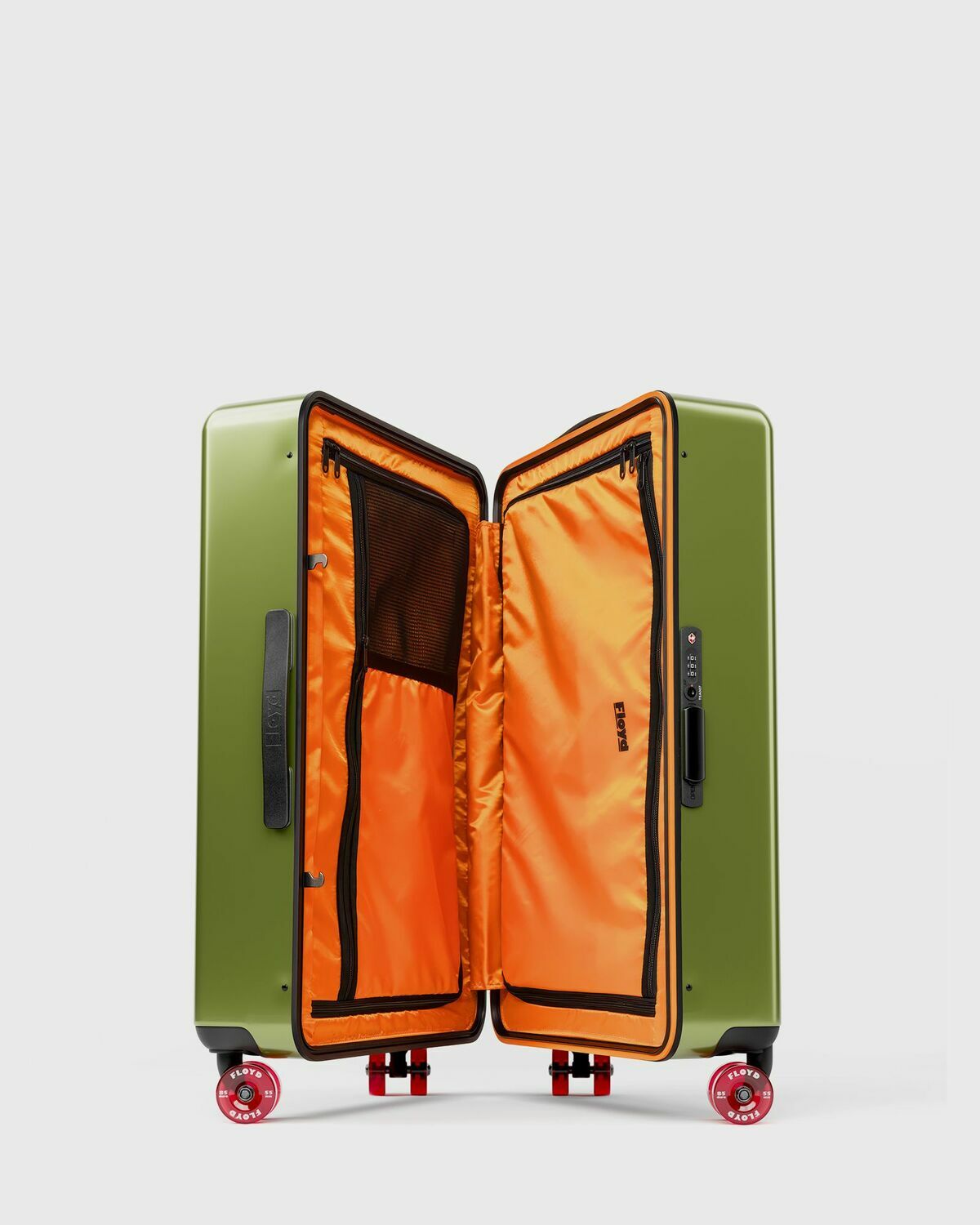 Floyd Floyd Check In Green Trolleys & Suitcases