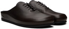 JACQUEMUS Brown 'Les Mules Derbie' Derbys