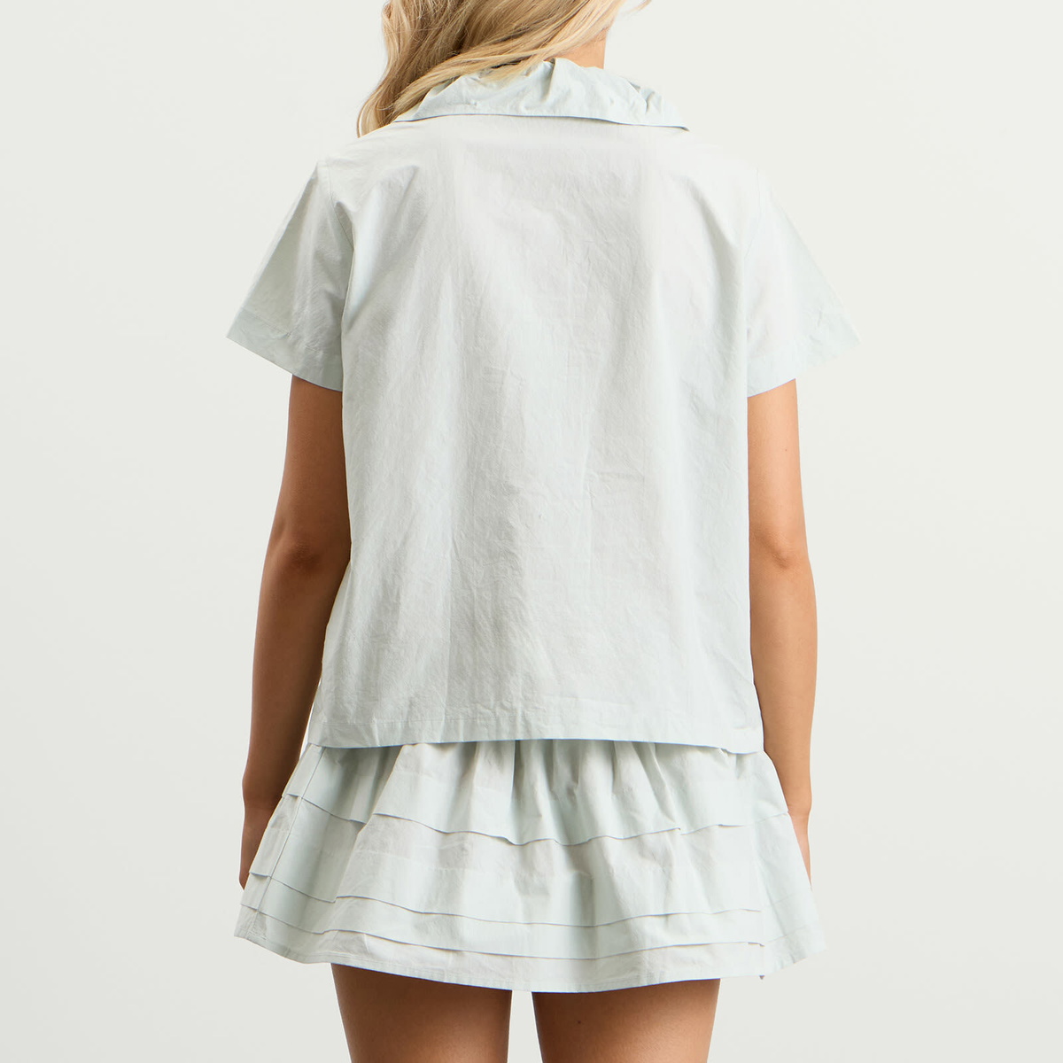 My Mum Made It Women's Esme Button Shirt in Mint