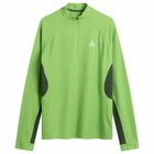 Nike Running Men's Nike Mens ACG Running Trail Top in Mean Green/Fir/Summit White