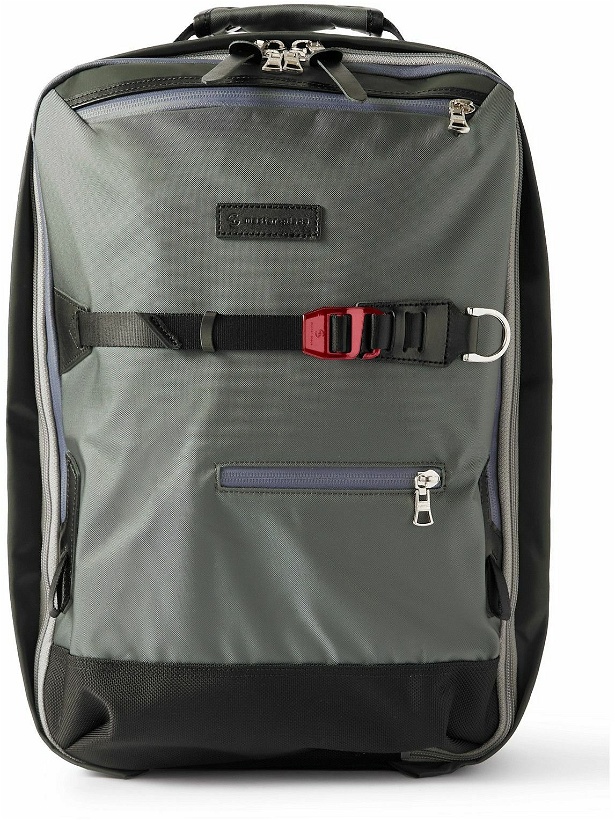 Photo: Master-Piece - Potential Leather and Webbing-Trimmed CORDURA® Backpack