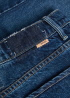 Mother The Half-pipe Bermuda Denim Shorts Blue
