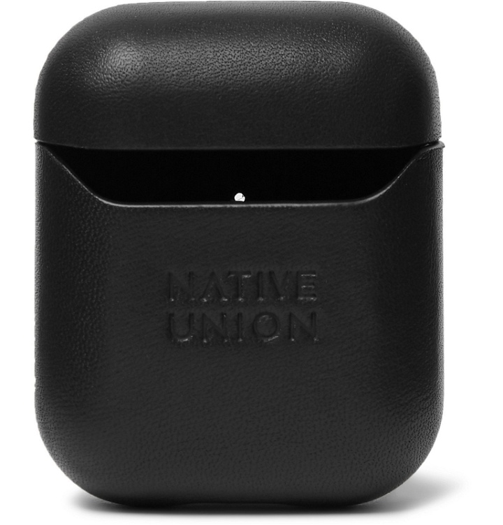 Photo: Native Union - Leather AirPods Case - Black