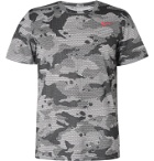 Nike Training - Legend Camouflage-Print Dri-FIT T-Shirt - White