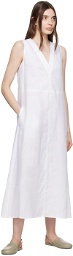 Max Mara Leisure White Sofocle Maxi Dress