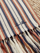 Loro Piana - Fringed Striped Cotton Towel