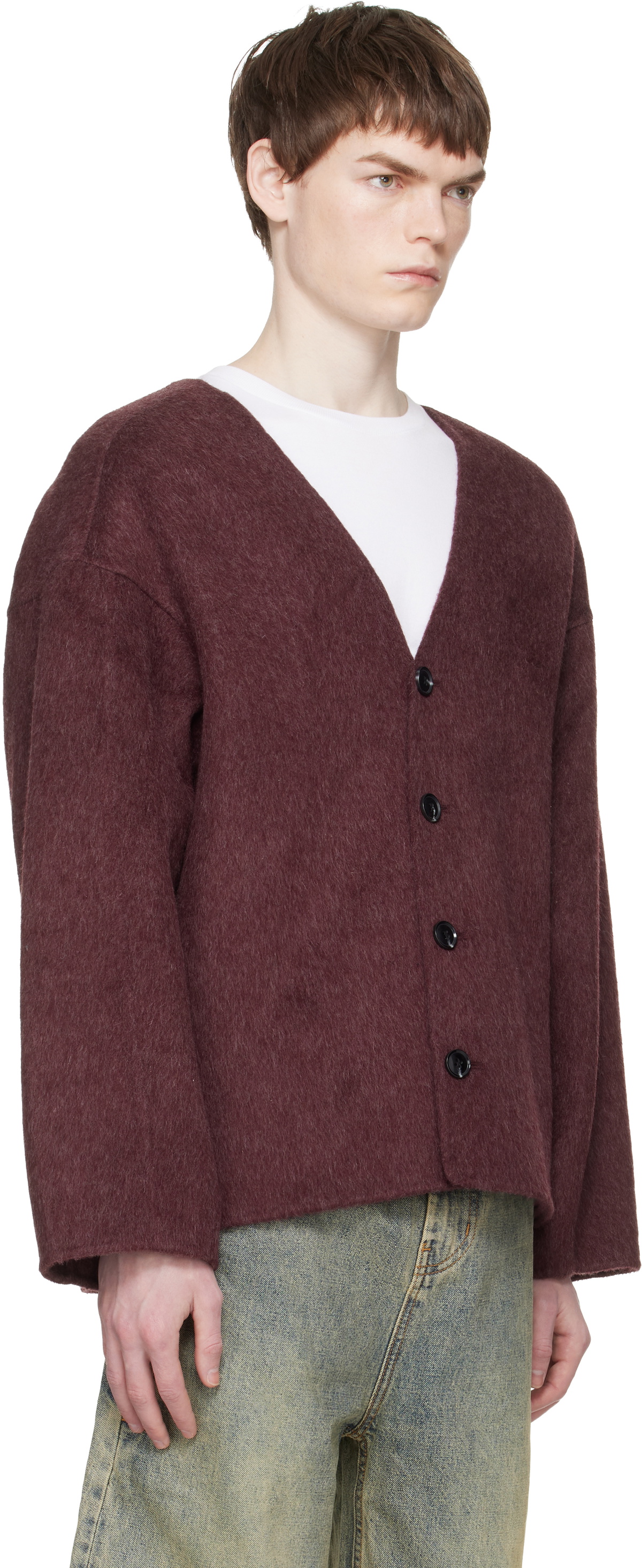 Entire Studios Burgundy Jool Jacket