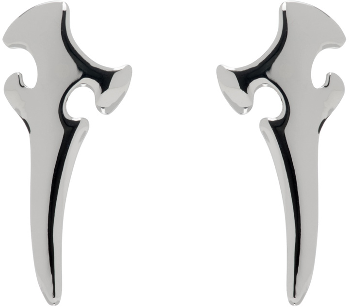 Photo: Vitaly SSENSE Exclusive Silver 01 Earrings