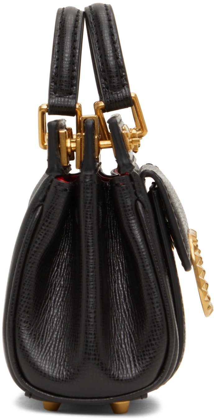 Valentino Garavani Black Micro Rockstud Alcove Bag Valentino Valentino Garavani Black Micro Rockstud Alcove Bag Valentino