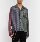 Rhude - Camp-Collar Patchwork Bandana-Print Voile Shirt - Multi