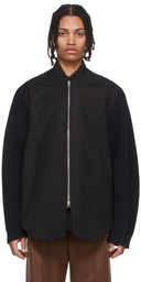 Jil Sander Black Paneled Jacket