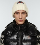Moncler - Ribbed-knit virgin wool beanie